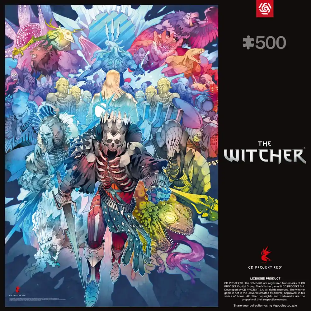 The Witcher Gaming Puzzle Monster Faction (500 Teile) termékfotó