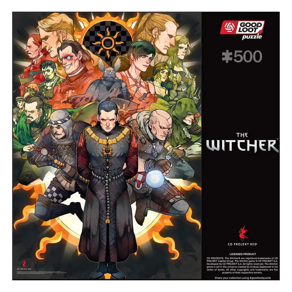 The Witcher Gaming Puzzle Nilfgaard (500 Teile) termékfotó