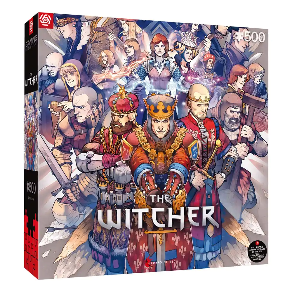 The Witcher Gaming Puzzle Northern Realms (500 Teile) termékfotó