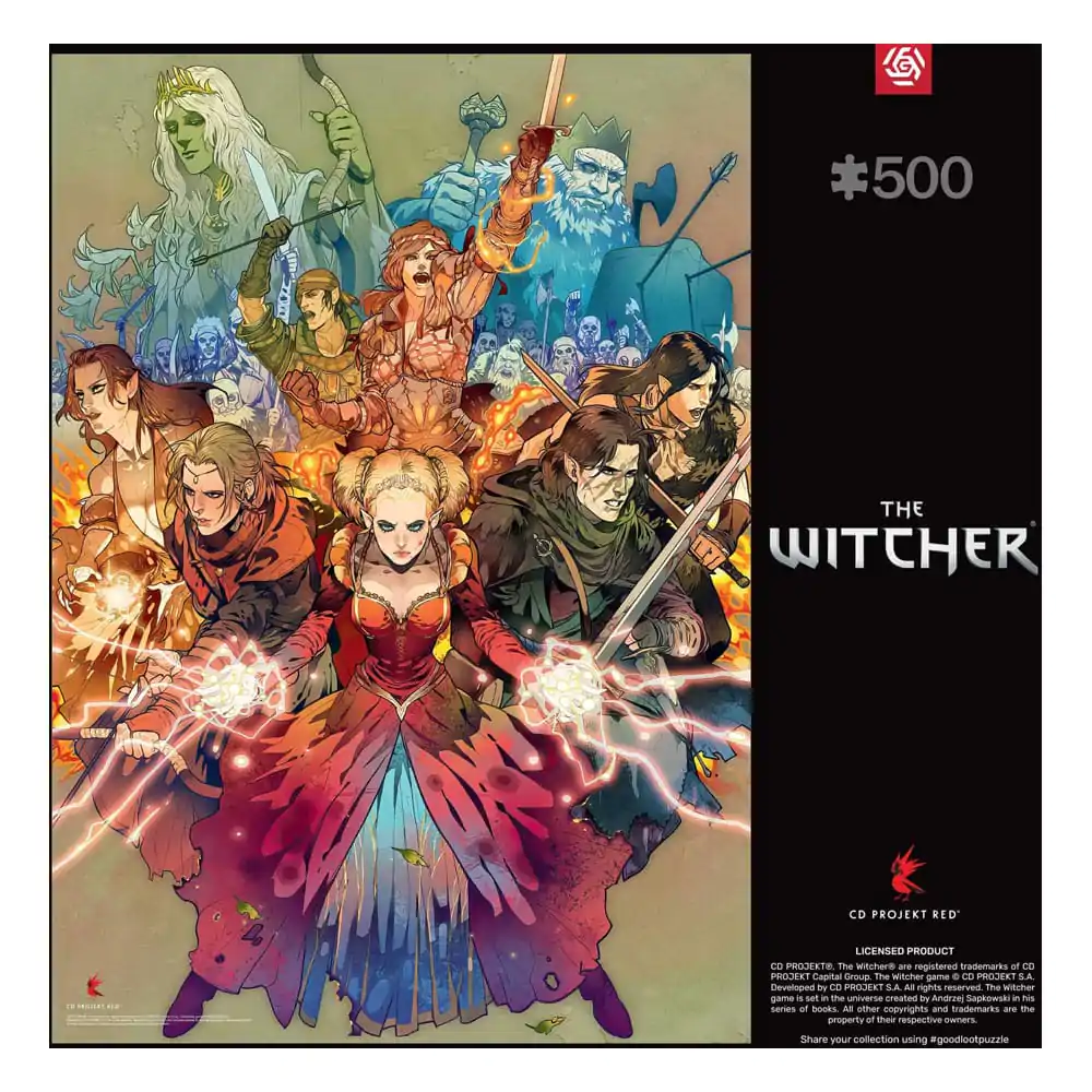 The Witcher Gaming Puzzle Scoia'tael (500 Teile) termékfotó