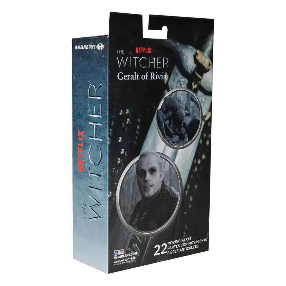 The Witcher Actionfigur Geralt of Rivia (Kikimora Battle) 18 cm Produktfoto