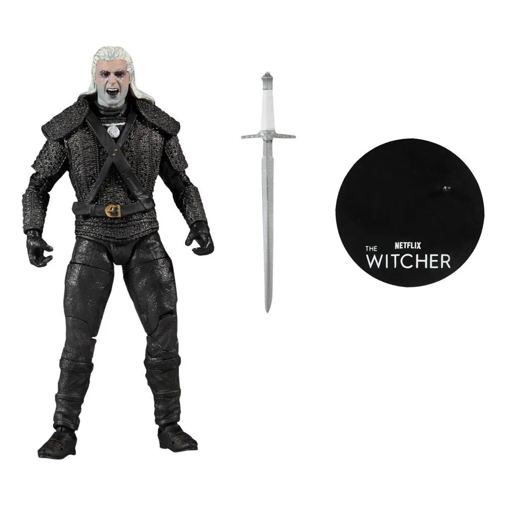 The Witcher Actionfigur Geralt of Rivia (Kikimora Battle) 18 cm Produktfoto