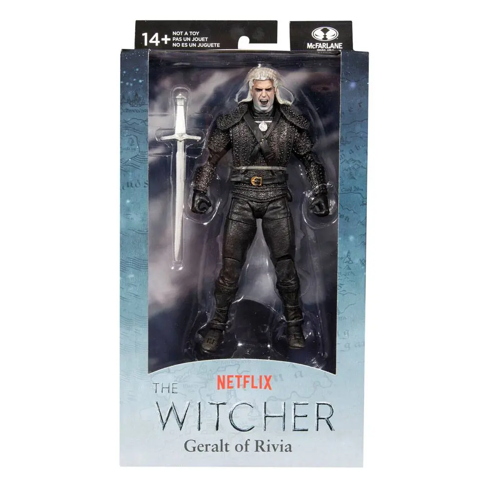 The Witcher Actionfigur Geralt of Rivia (Kikimora Battle) 18 cm Produktfoto