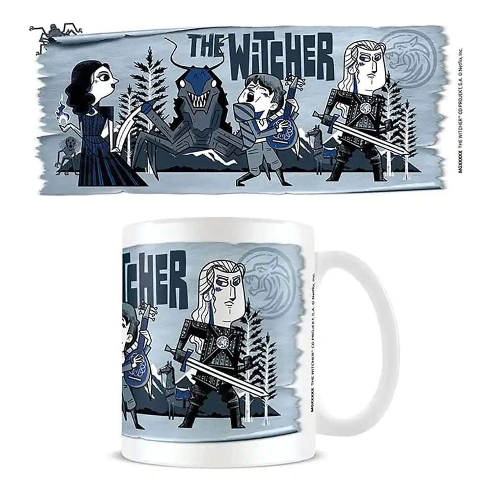 The Witcher Tasse Illustrated Adventure termékfotó