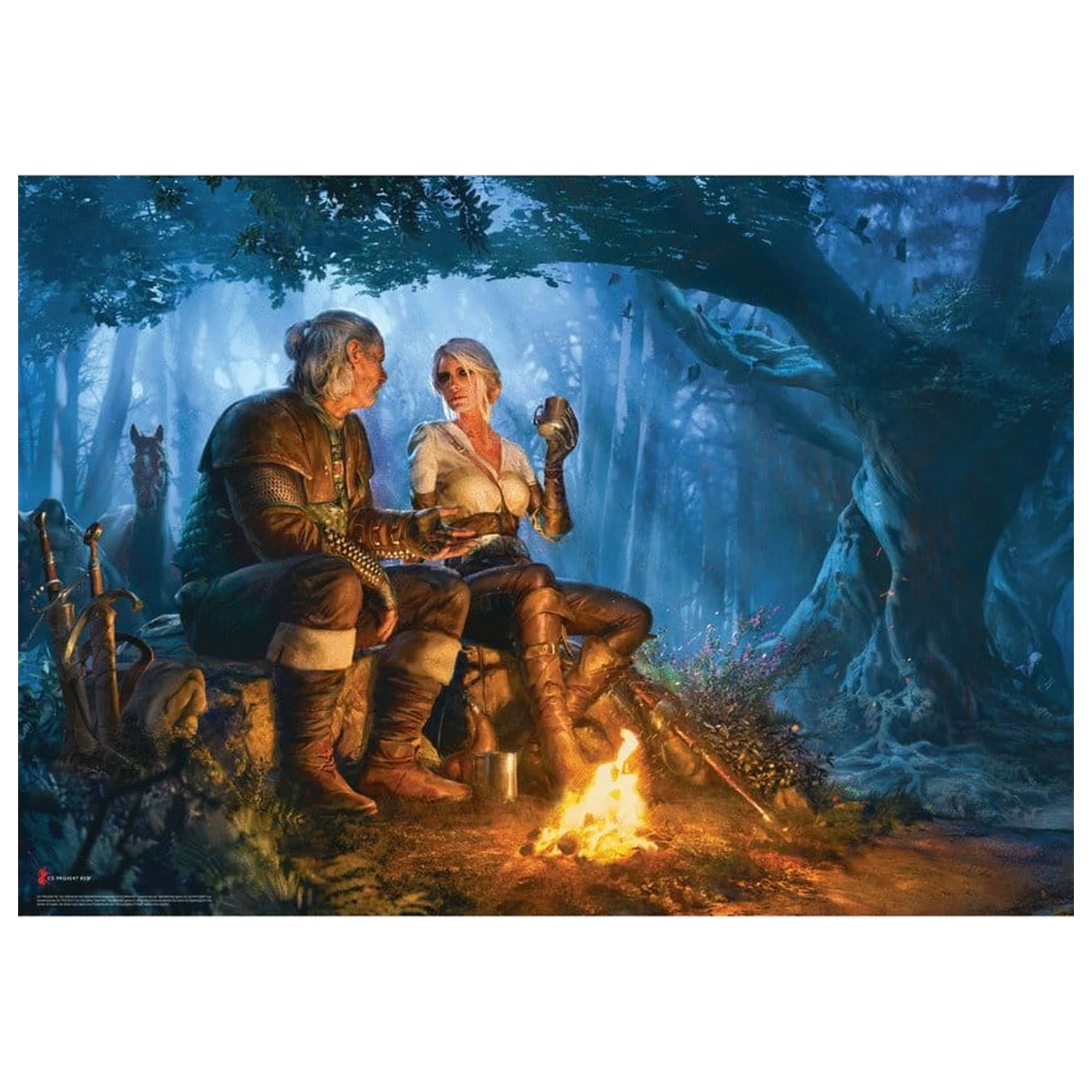The Witcher Puzzle Journey of Ciri (1000 Teile) Produktfoto