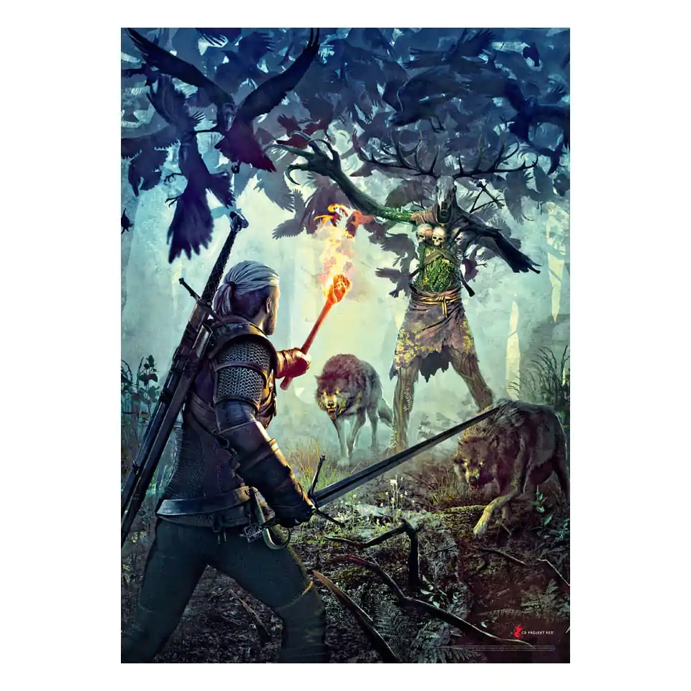 The Witcher Premium Puzzle Leshen (1000 Teile) termékfotó