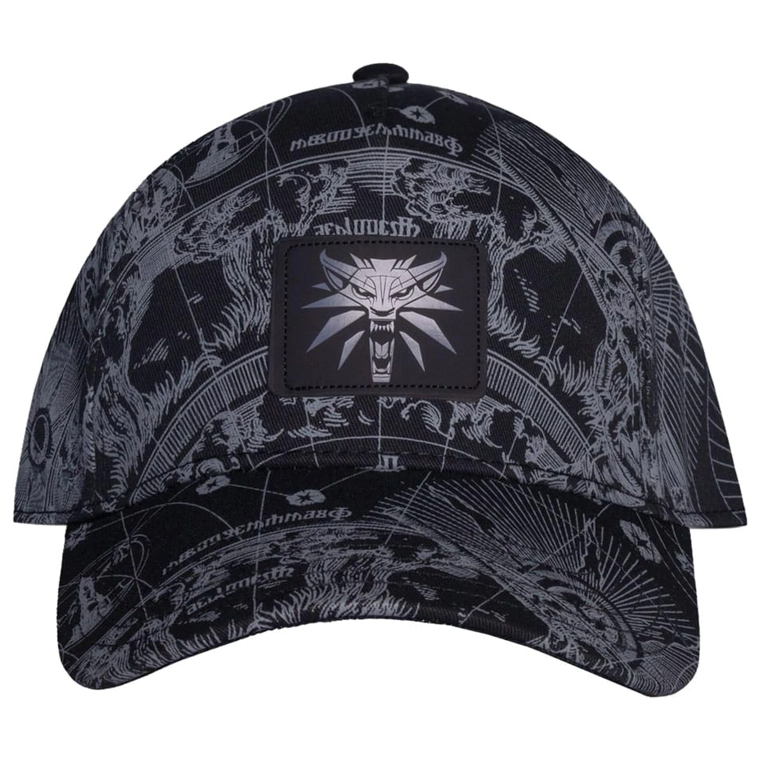 The Witcher Baseball Kappe Logo schwarz Produktfoto