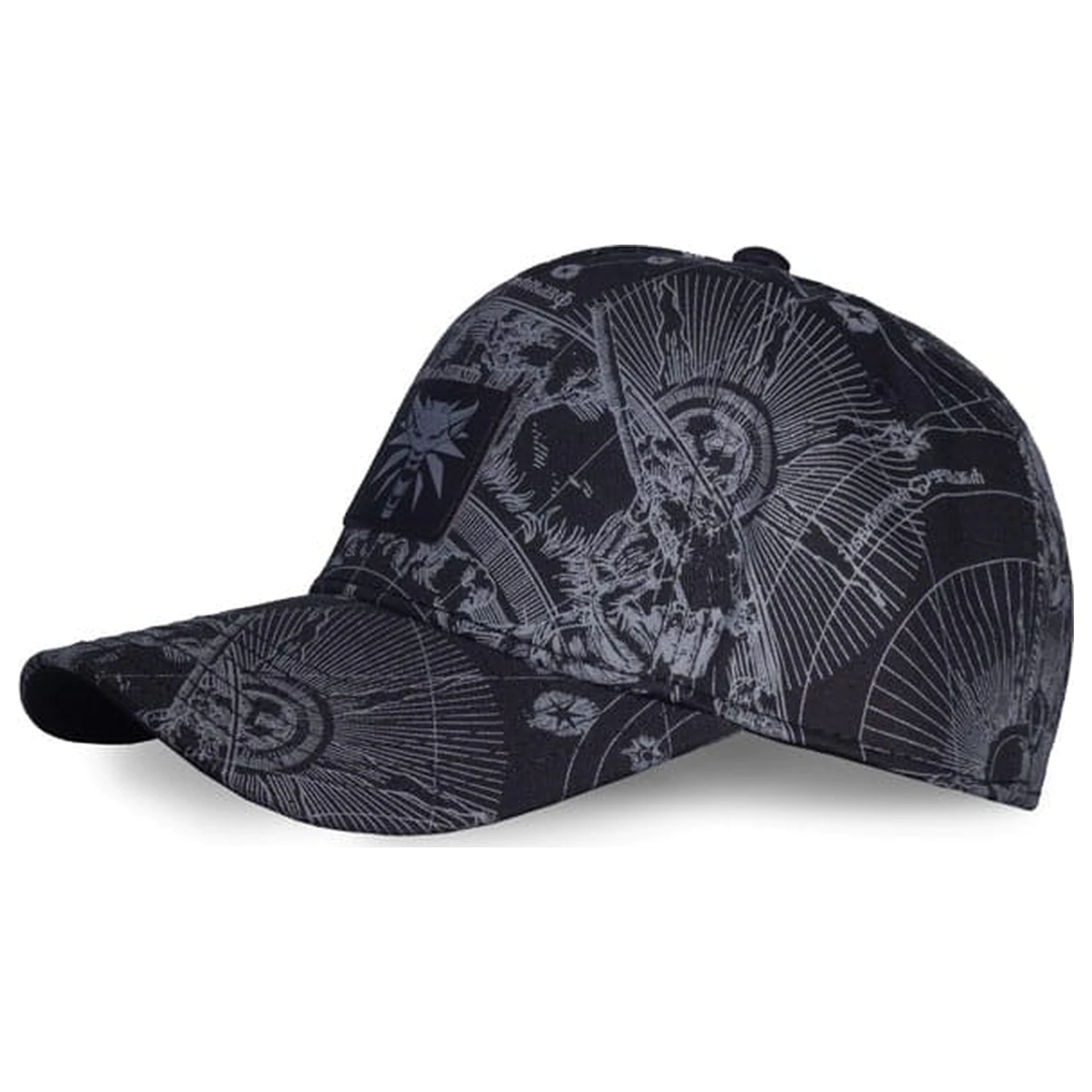 The Witcher Baseball Kappe Logo schwarz Produktfoto