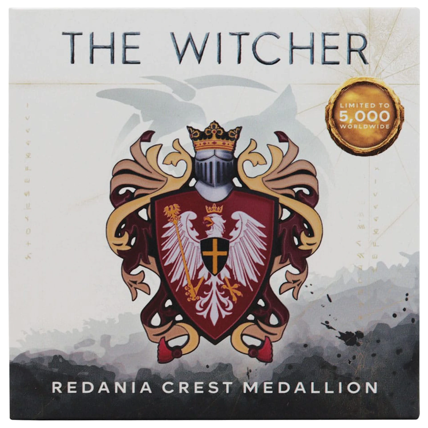 The Witcher Medaillon Redania Wappen Limitierte Edition Produktfoto