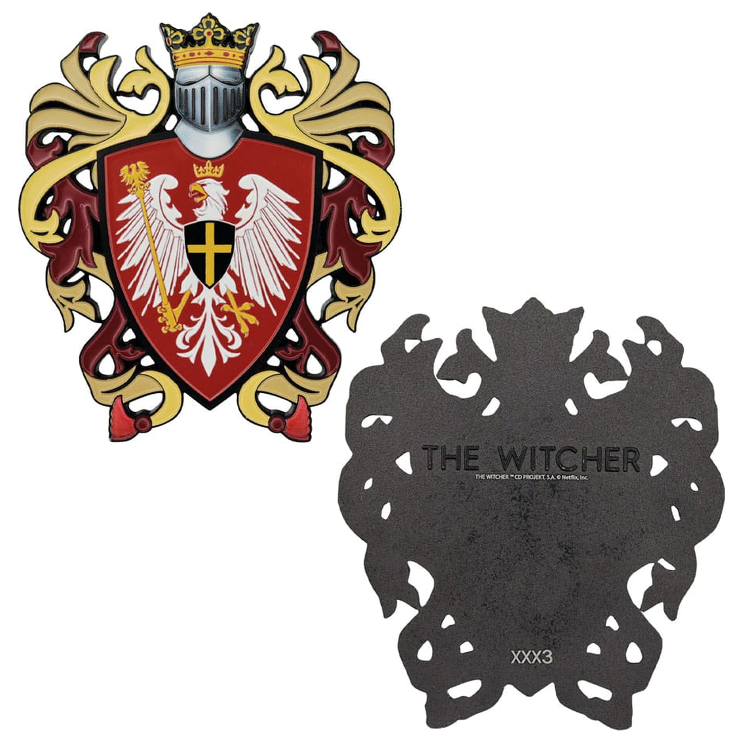 The Witcher Medaillon Redania Wappen Limitierte Edition Produktfoto
