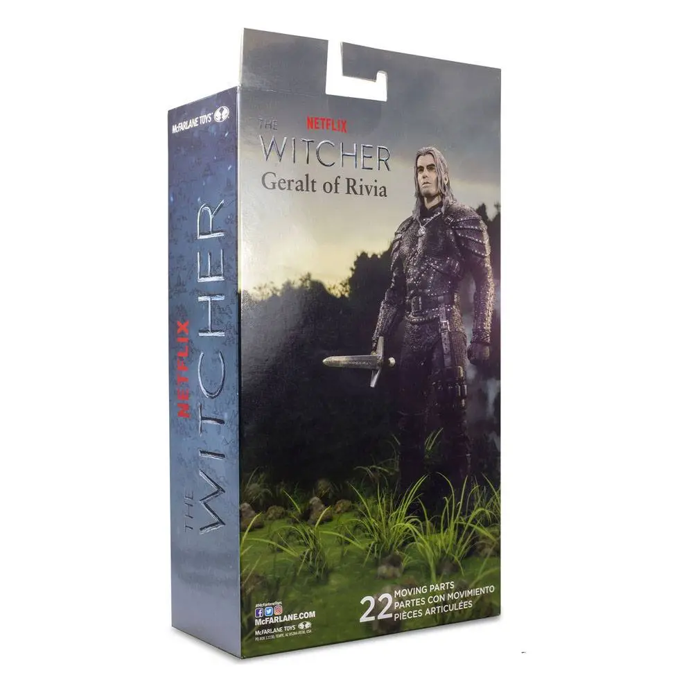 The Witcher Netflix Actionfigur Geralt of Rivia (Season 2) 18 cm Produktfoto