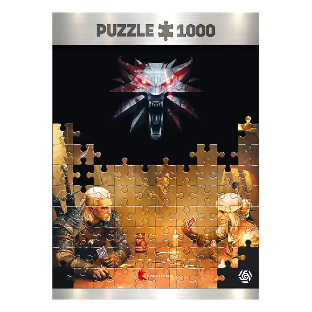 The Witcher Premium Puzzle Playing Gwent (1000 Teile) termékfotó