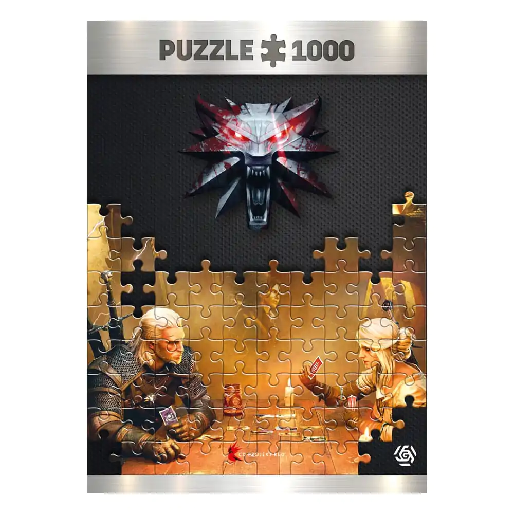 The Witcher Premium Puzzle Playing Gwent (1000 Teile) termékfotó