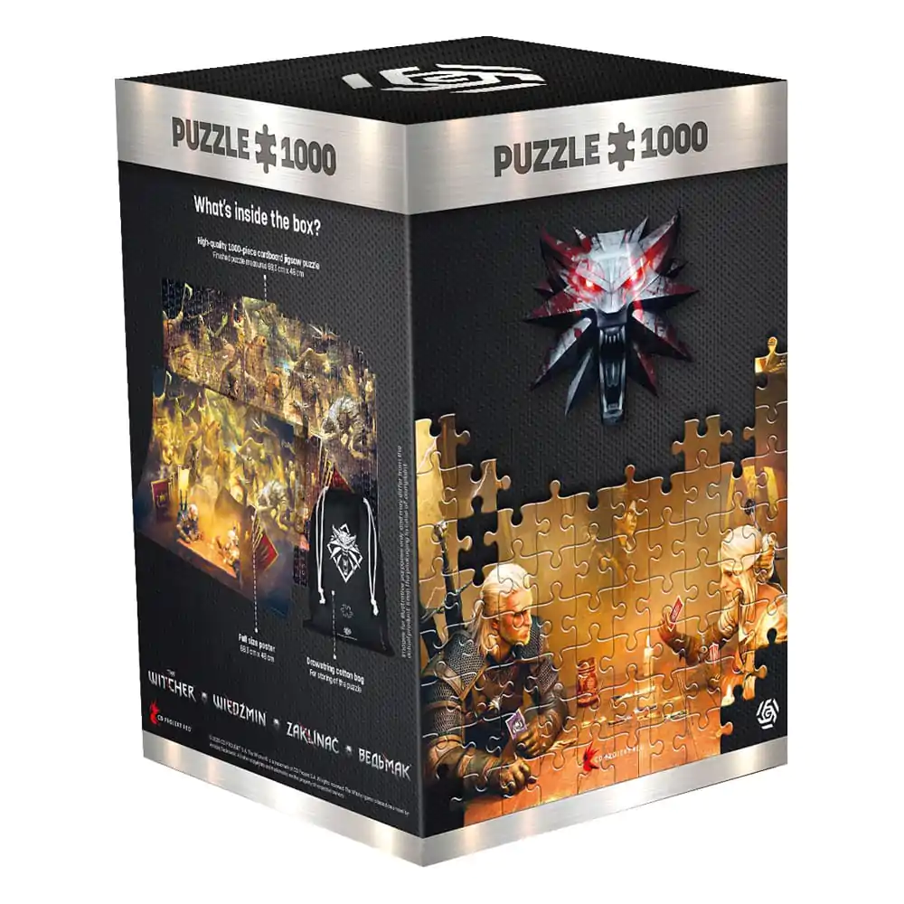 The Witcher Premium Puzzle Playing Gwent (1000 Teile) termékfotó