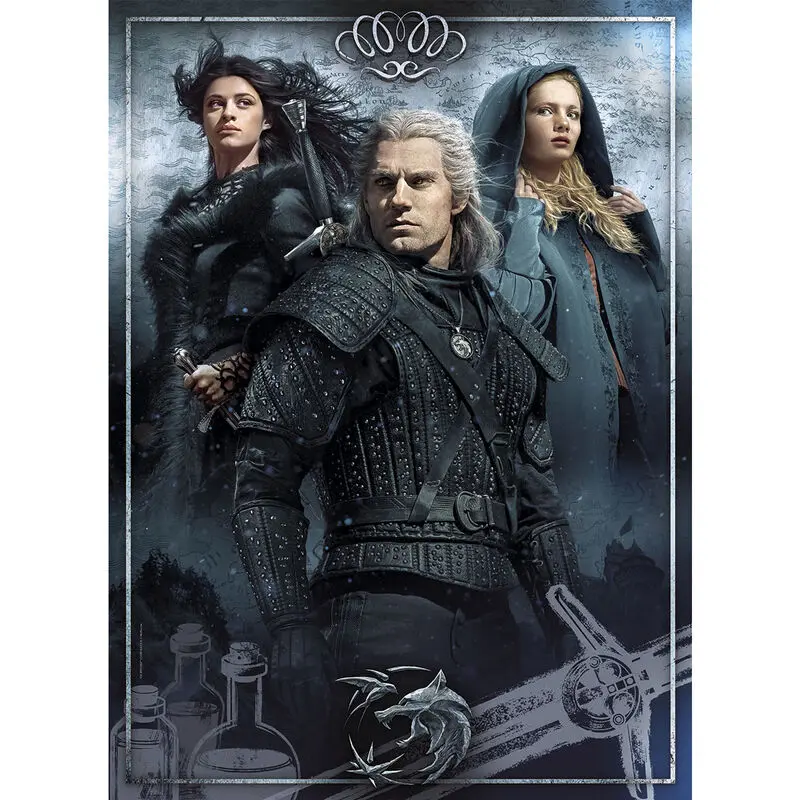 The Witcher Puzzle Ciri, Yennefer & Geralt (1000 Teile) Produktfoto