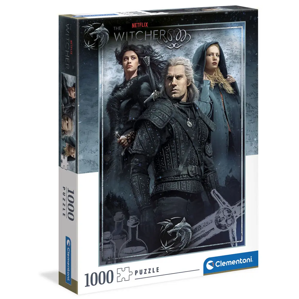 The Witcher Puzzle Ciri, Yennefer & Geralt (1000 Teile) Produktfoto