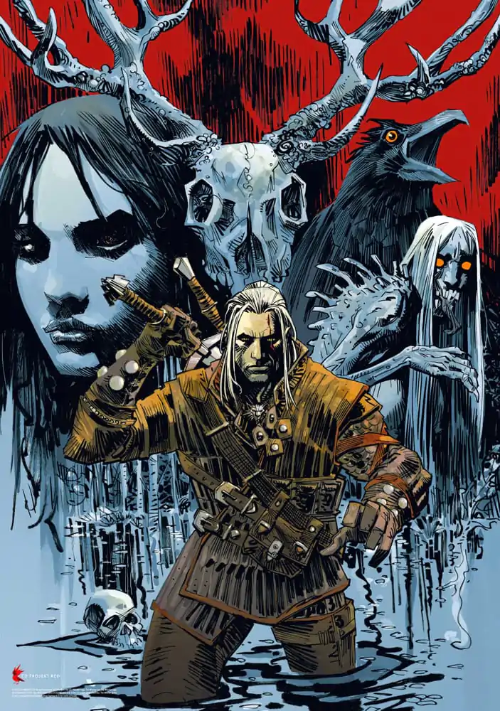 The Witcher Puzzle Haus aus Glas (1000 Teile) Produktfoto