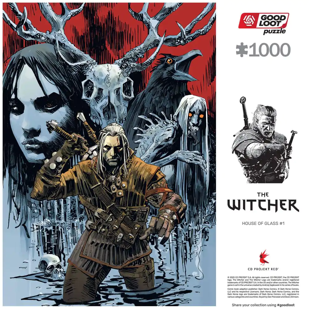 The Witcher Puzzle Haus aus Glas (1000 Teile) Produktfoto