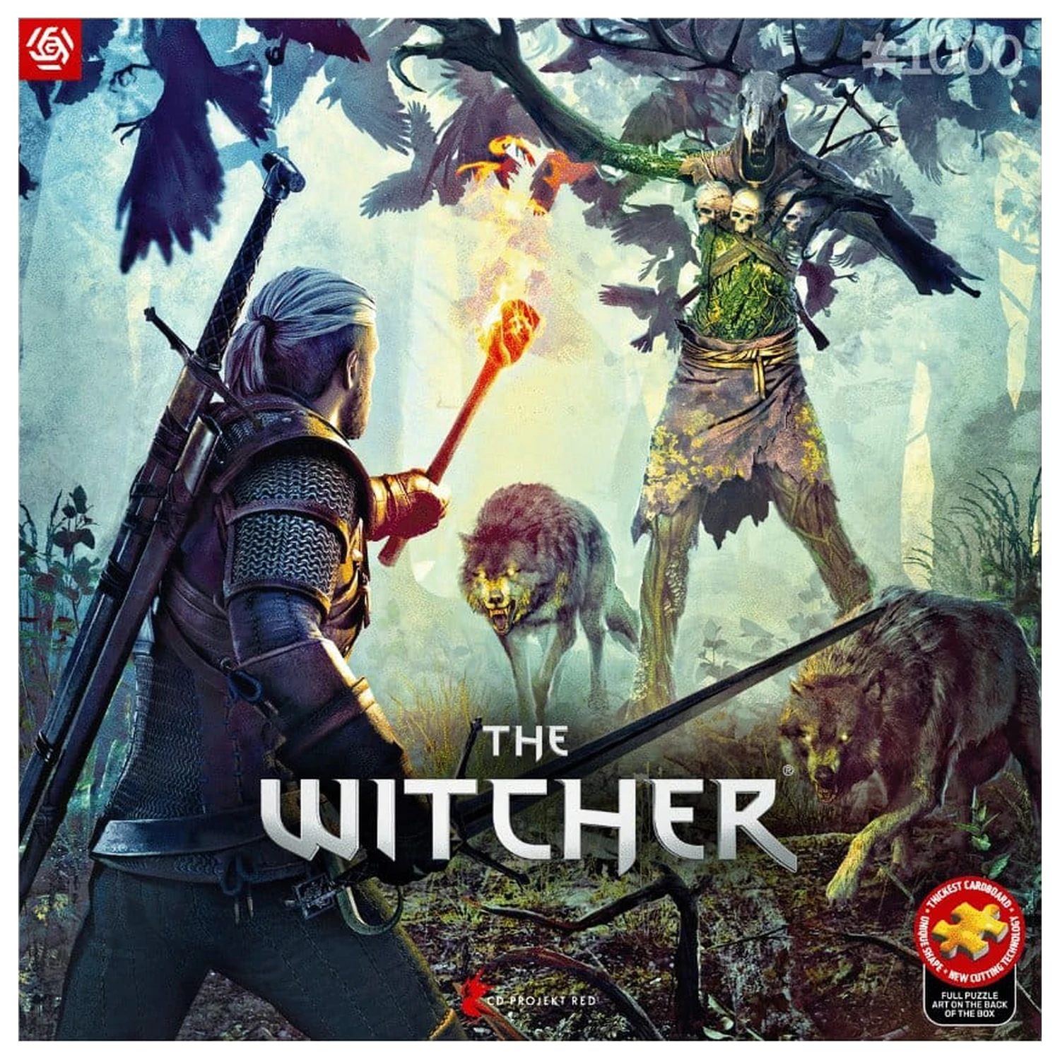 The Witcher Puzzle Leshen (1000 Teile) Produktfoto