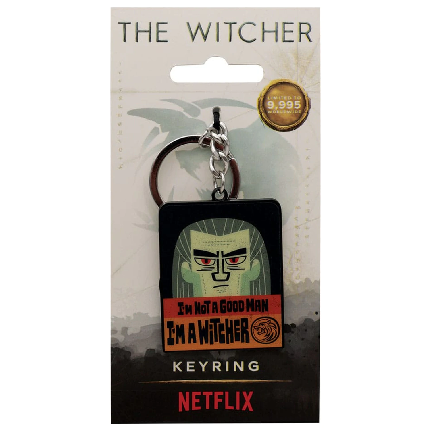 The Witcher Schlüsselanhänger Witcher & Roach Limited Edition Produktfoto