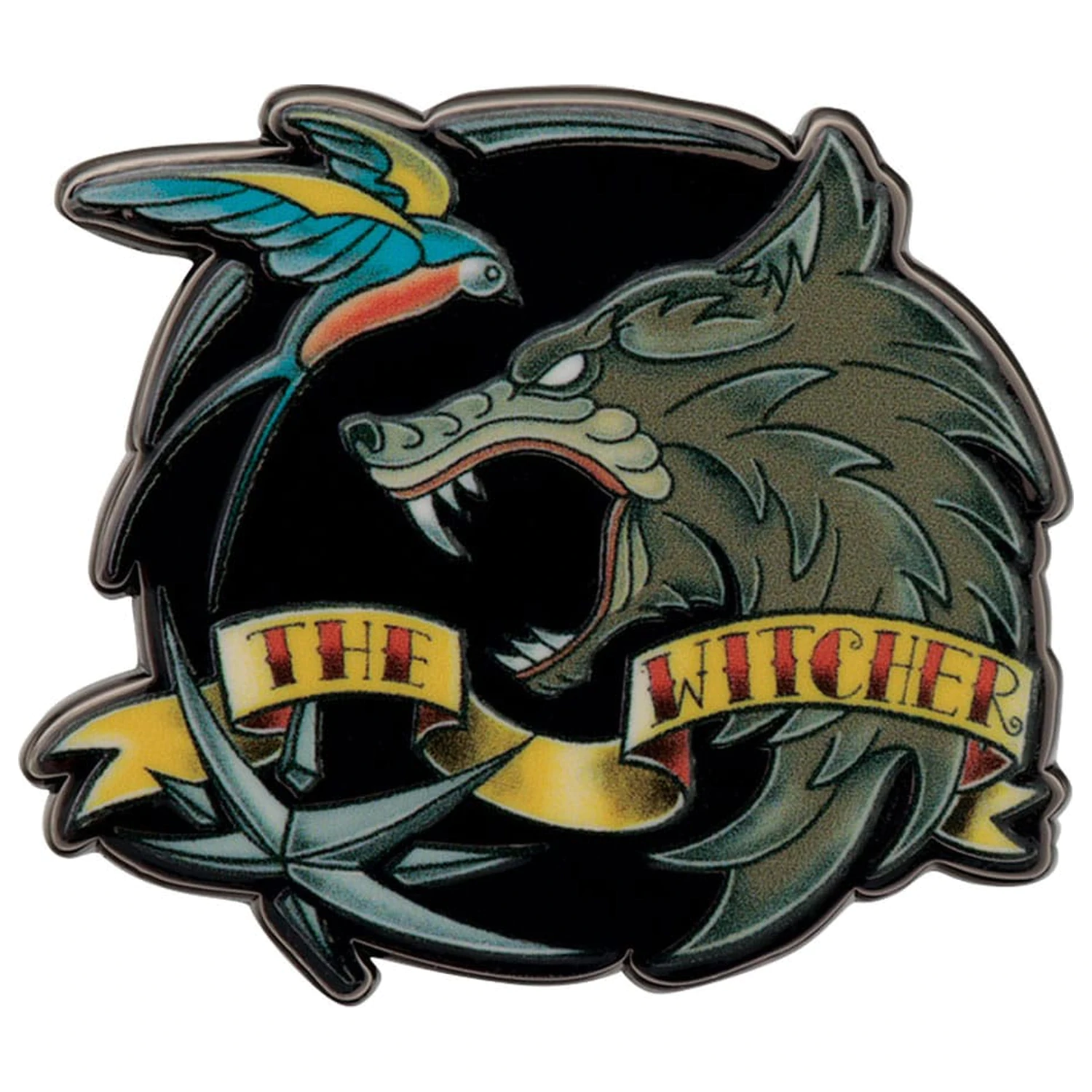 The Witcher Pin Anstecknadel Witcher Symbol Limited Edition Produktfoto