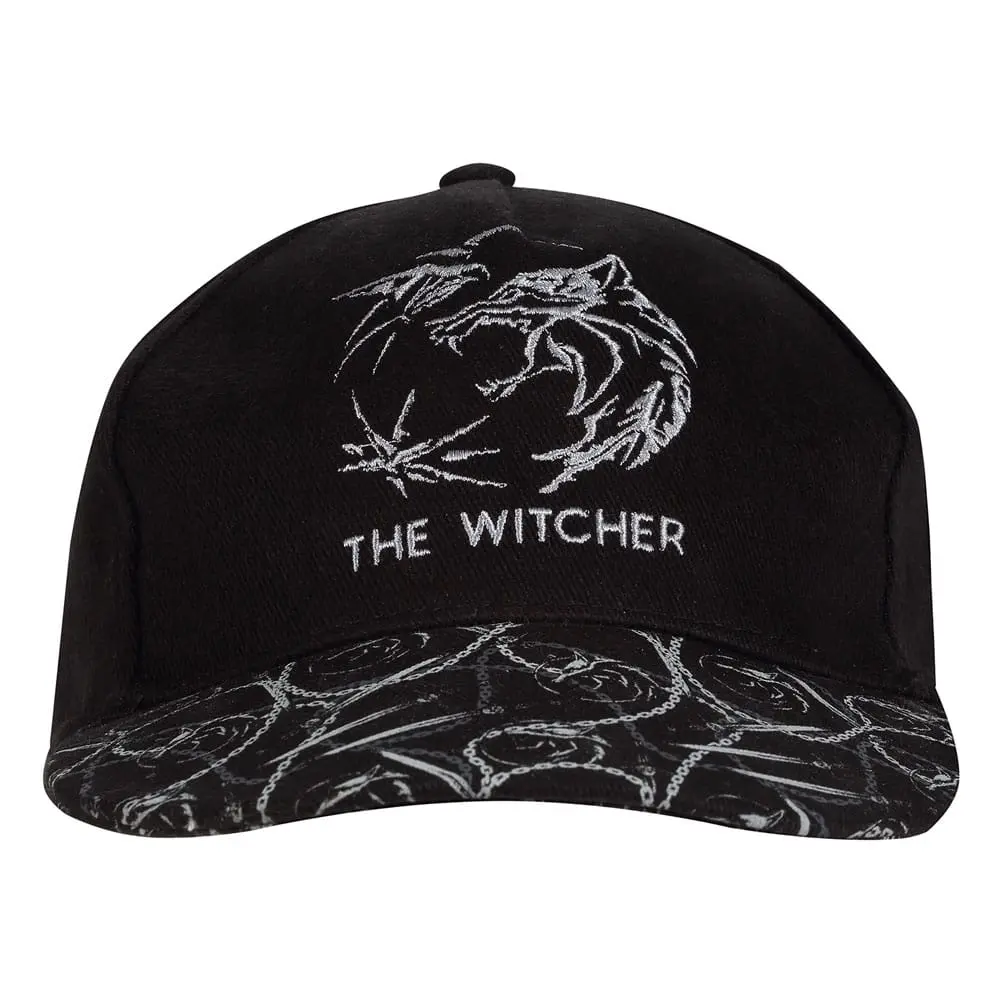 The Witcher Snapback Cap Wolf Logo Produktfoto