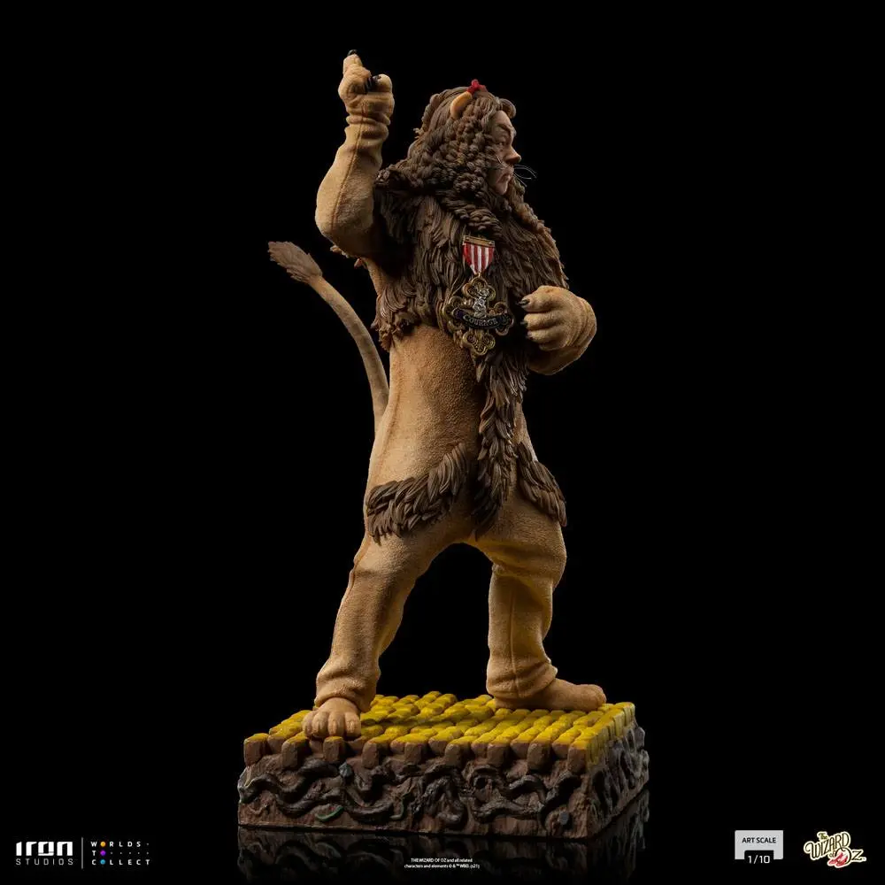Der Zauberer von Oz Art Scale Statue 1/10 Cowardly Lion 20 cm Produktfoto