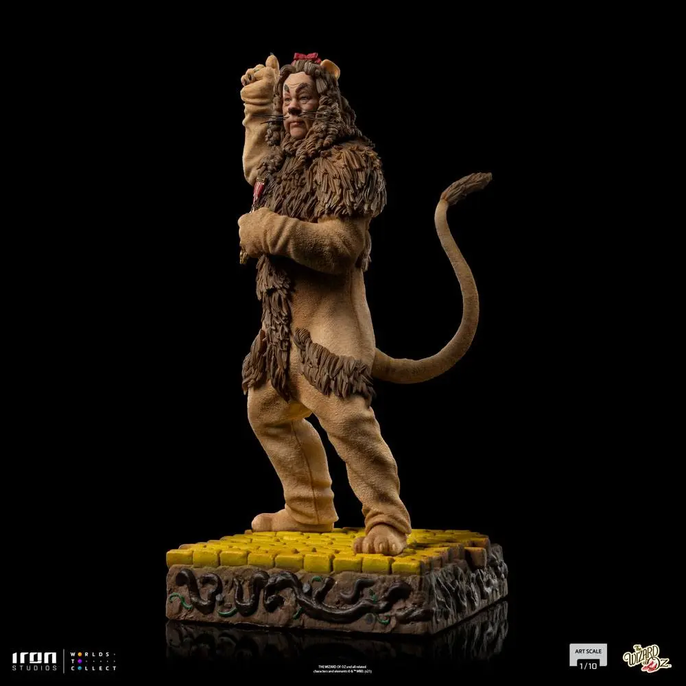Der Zauberer von Oz Art Scale Statue 1/10 Cowardly Lion 20 cm Produktfoto