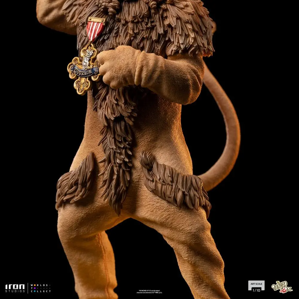 Der Zauberer von Oz Art Scale Statue 1/10 Cowardly Lion 20 cm Produktfoto