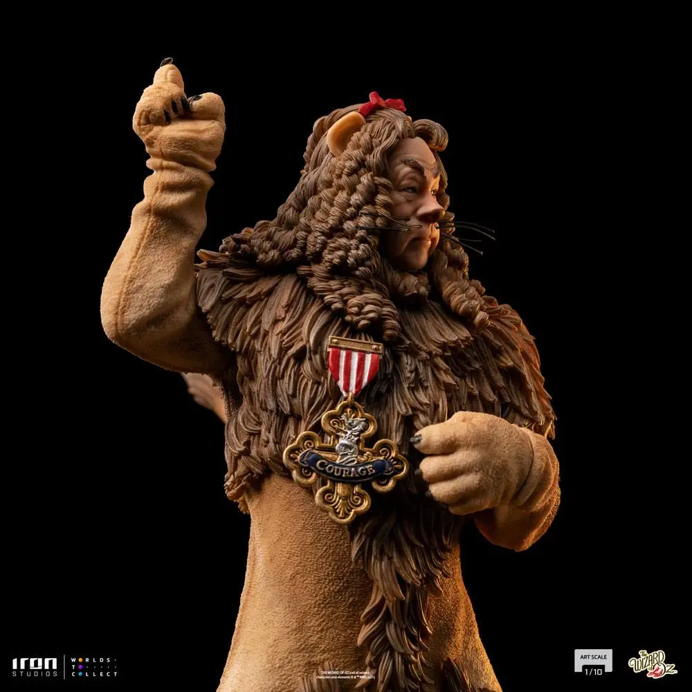 Der Zauberer von Oz Art Scale Statue 1/10 Cowardly Lion 20 cm Produktfoto
