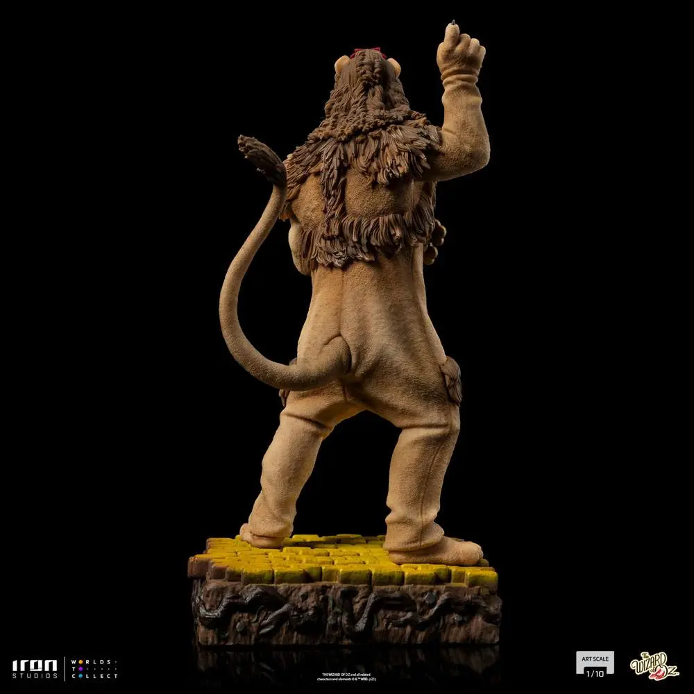 Der Zauberer von Oz Art Scale Statue 1/10 Cowardly Lion 20 cm Produktfoto