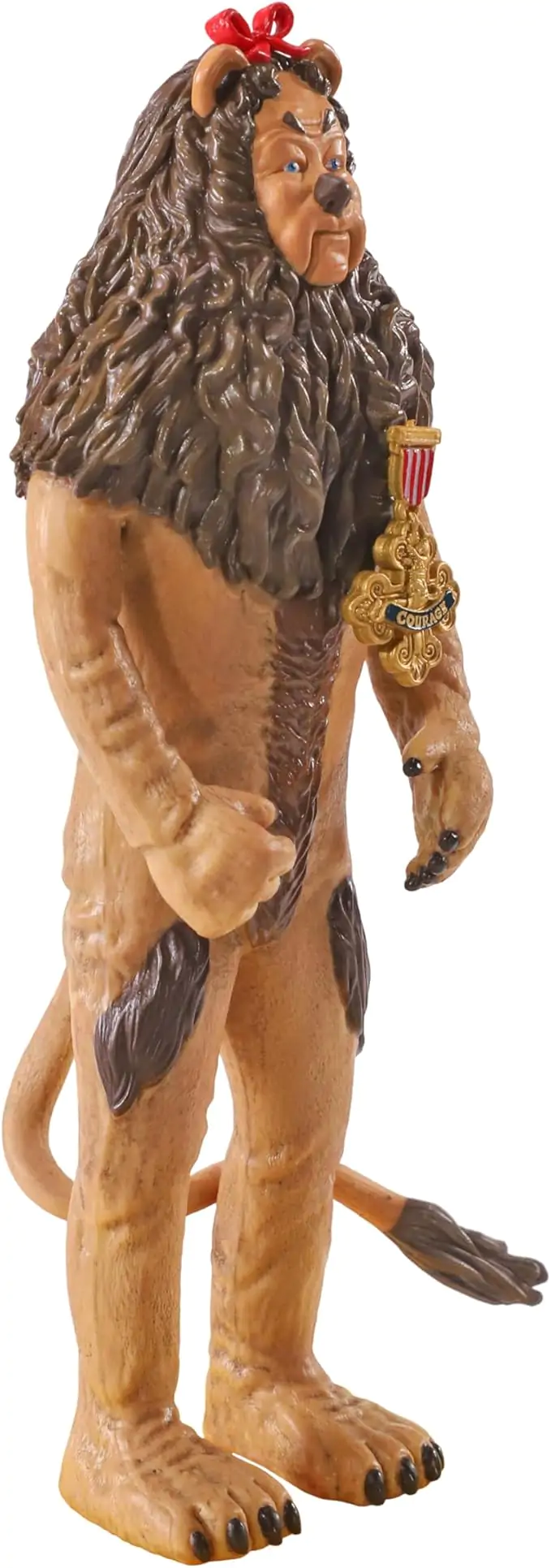 Der Zauberer von Oz Bendyfigs Biegefigur Cowardly Lion (with his Badge of Courage) 19 cm Produktfoto
