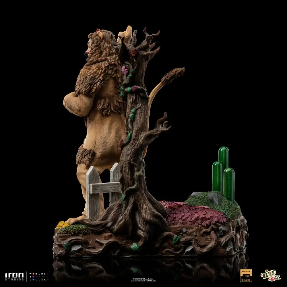 Der Zauberer von Oz Deluxe Art Scale Statue 1/10 Cowardly Lion 20 cm termékfotó