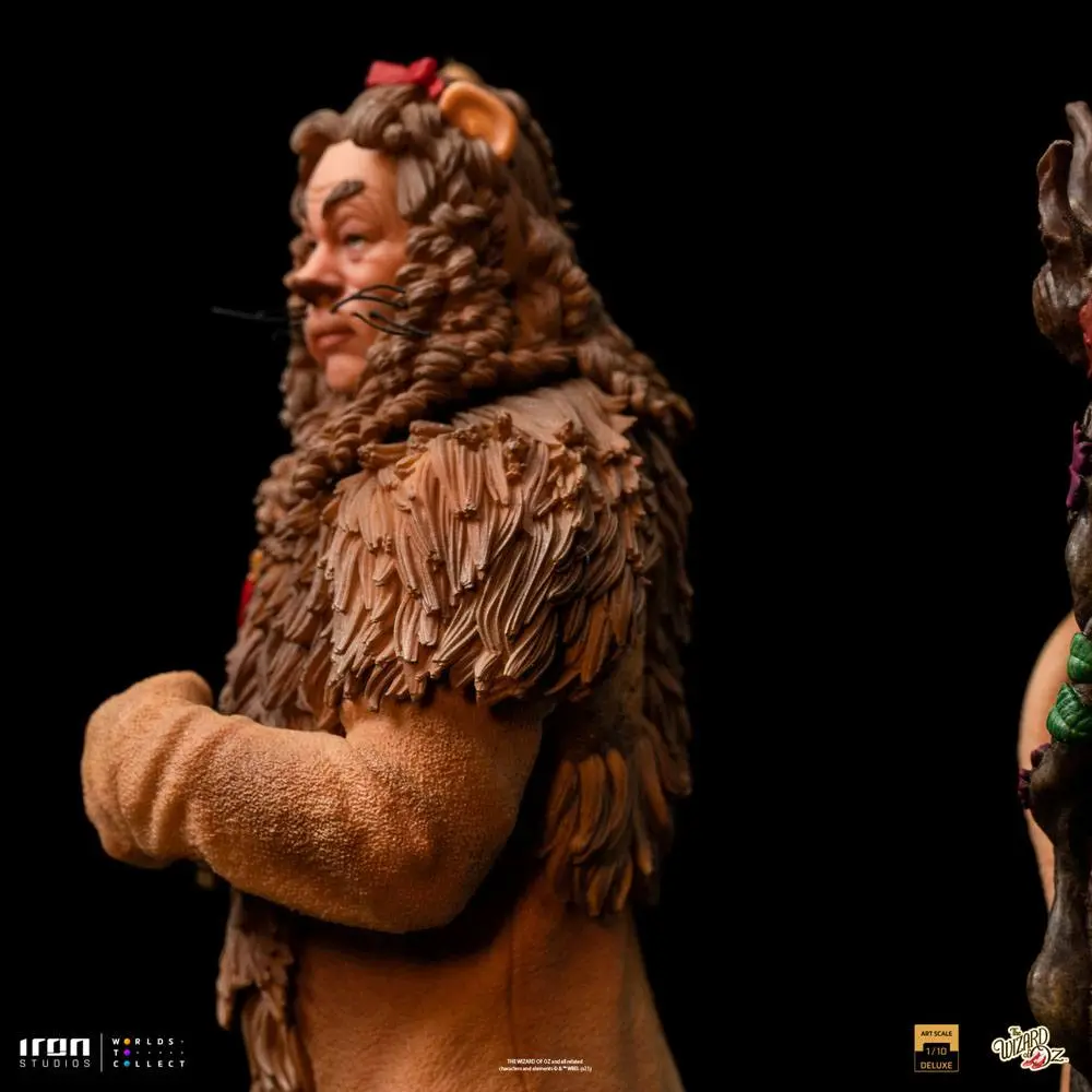Der Zauberer von Oz Deluxe Art Scale Statue 1/10 Cowardly Lion 20 cm termékfotó