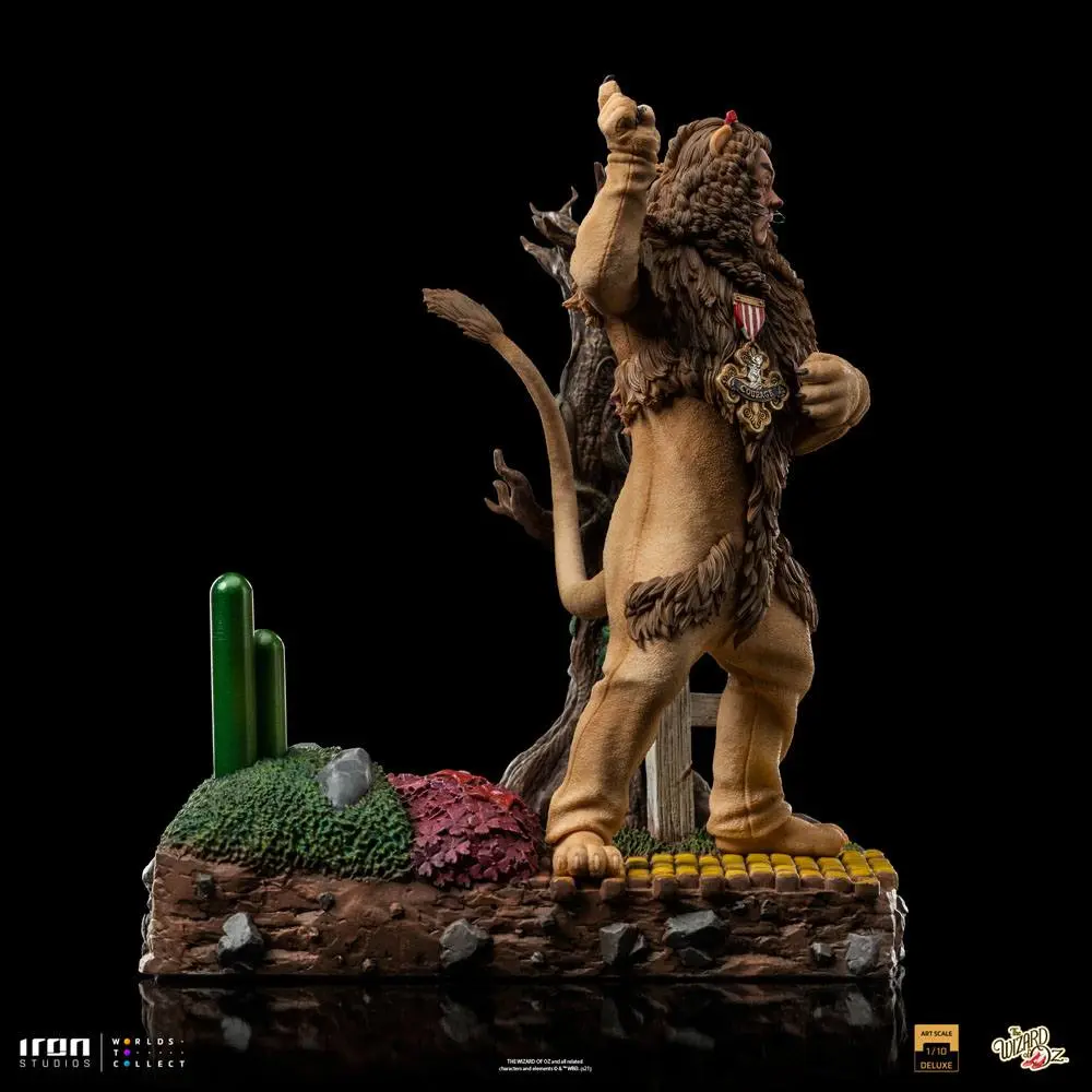 Der Zauberer von Oz Deluxe Art Scale Statue 1/10 Cowardly Lion 20 cm termékfotó