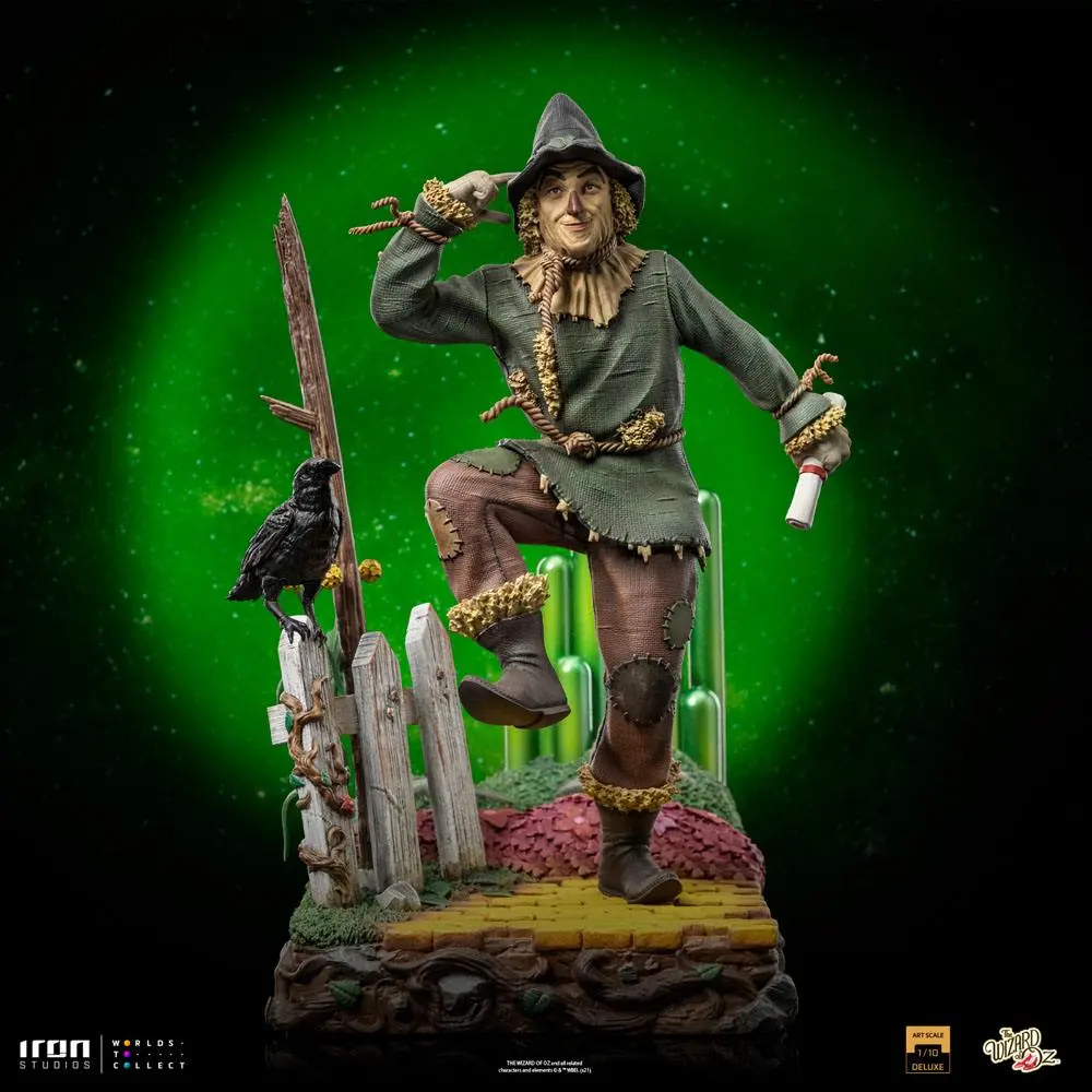 Der Zauberer von Oz Deluxe Art Scale Statue 1/10 Scarecrow 21 cm termékfotó