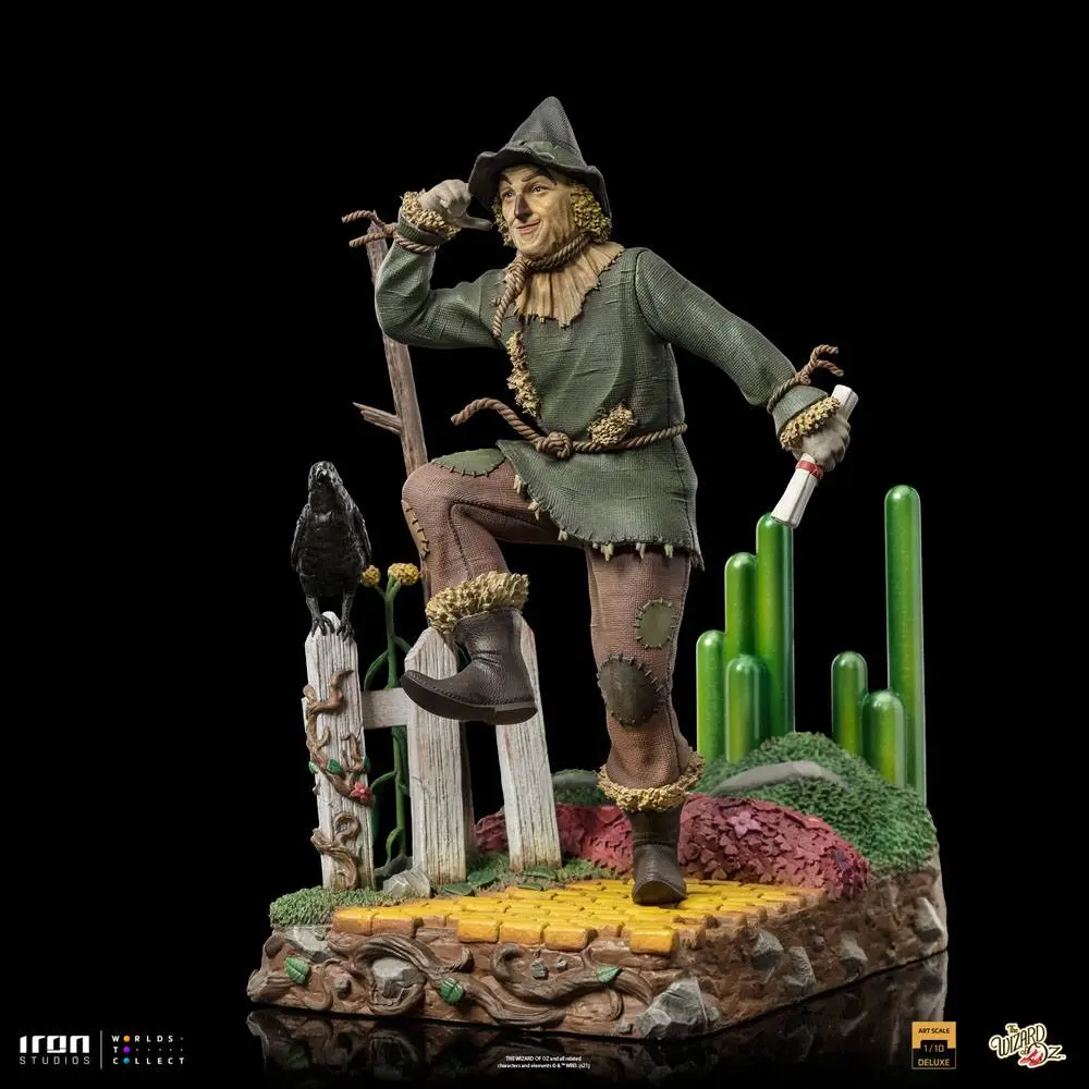 Der Zauberer von Oz Deluxe Art Scale Statue 1/10 Scarecrow 21 cm termékfotó