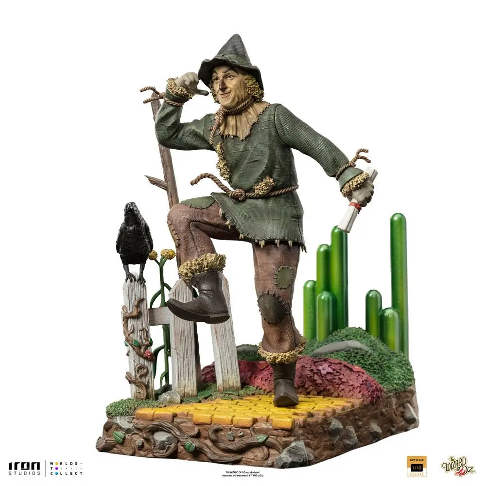 Der Zauberer von Oz Deluxe Art Scale Statue 1/10 Scarecrow 21 cm termékfotó