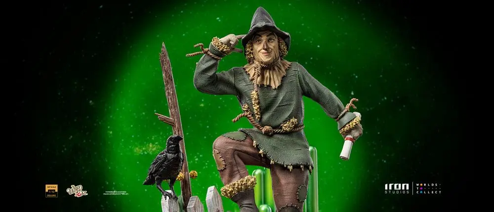 Der Zauberer von Oz Deluxe Art Scale Statue 1/10 Scarecrow 21 cm termékfotó