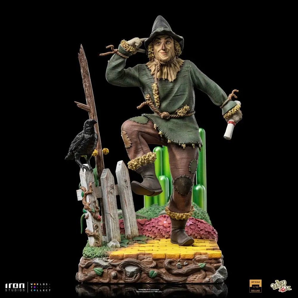 Der Zauberer von Oz Deluxe Art Scale Statue 1/10 Scarecrow 21 cm termékfotó