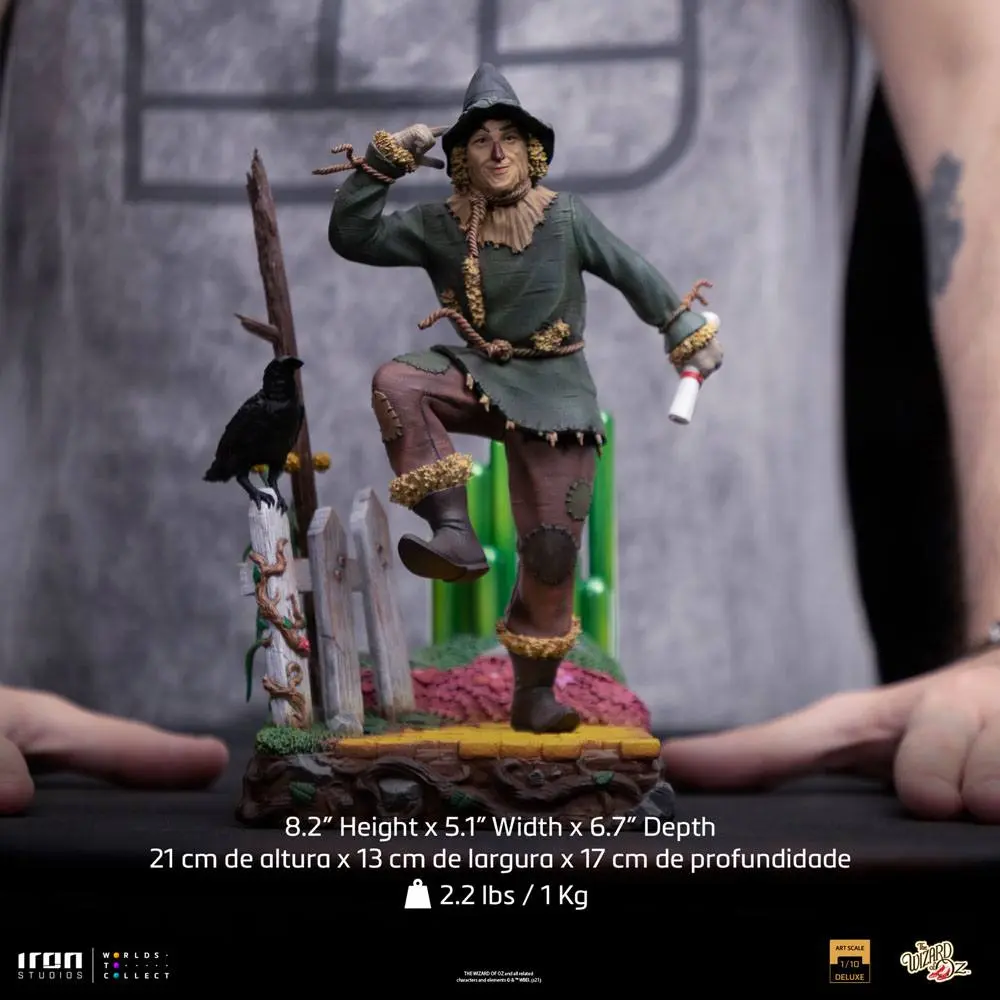 Der Zauberer von Oz Deluxe Art Scale Statue 1/10 Scarecrow 21 cm termékfotó