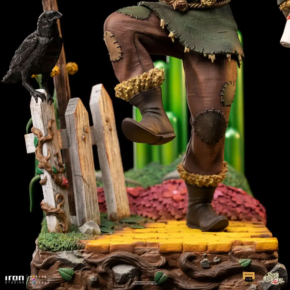 Der Zauberer von Oz Deluxe Art Scale Statue 1/10 Scarecrow 21 cm termékfotó