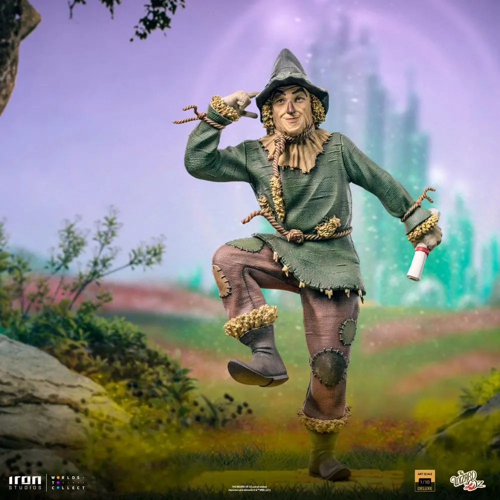 Der Zauberer von Oz Deluxe Art Scale Statue 1/10 Scarecrow 21 cm termékfotó