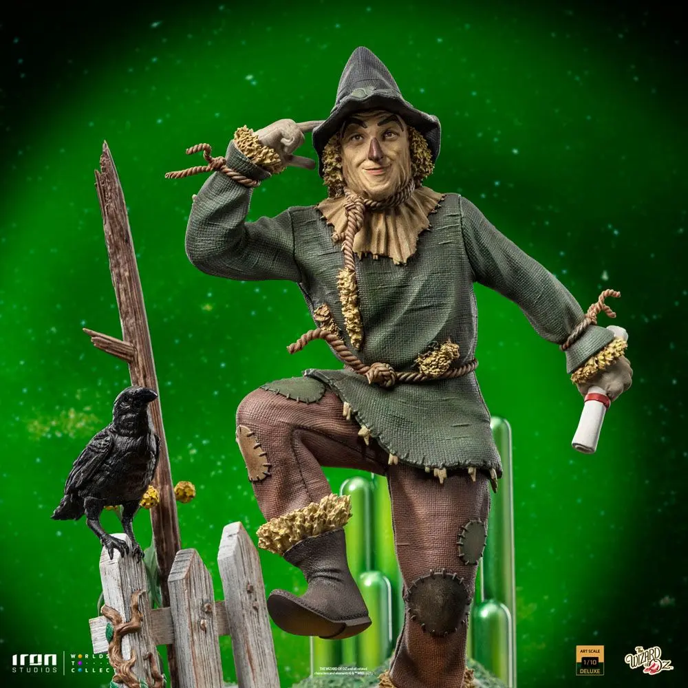 Der Zauberer von Oz Deluxe Art Scale Statue 1/10 Scarecrow 21 cm termékfotó