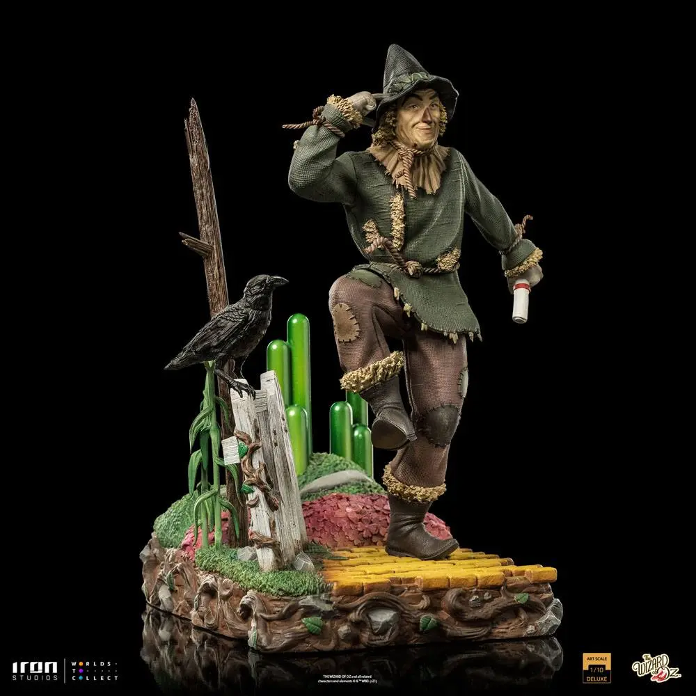 Der Zauberer von Oz Deluxe Art Scale Statue 1/10 Scarecrow 21 cm termékfotó