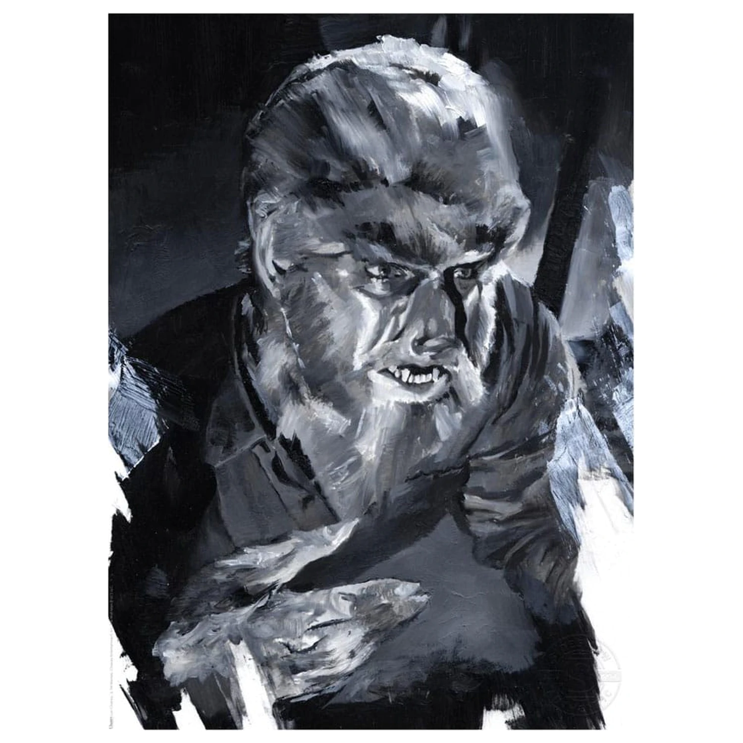 The Wolf Man Kunstdruck The Wolf Man von Chris Valentine 41 x 31 Zentimeter - ungerahmt Produktfoto