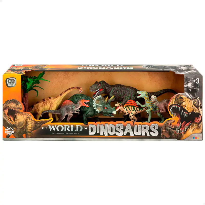 The World Dinosaurs Figur 8St Produktfoto