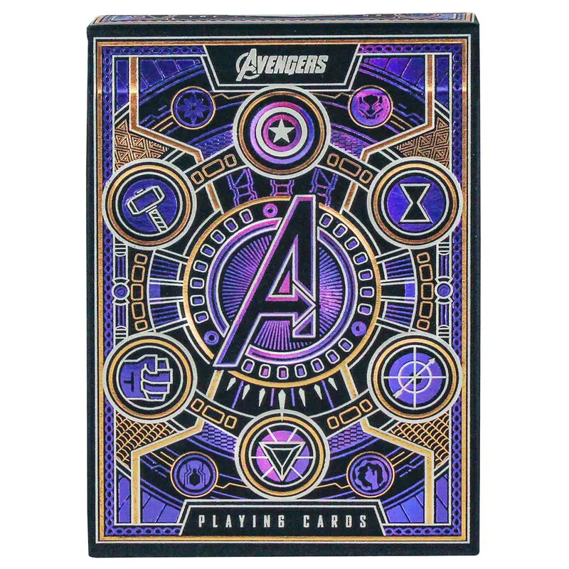 Avengers - The Infinity Saga Spielkarten Blue Version Produktfoto