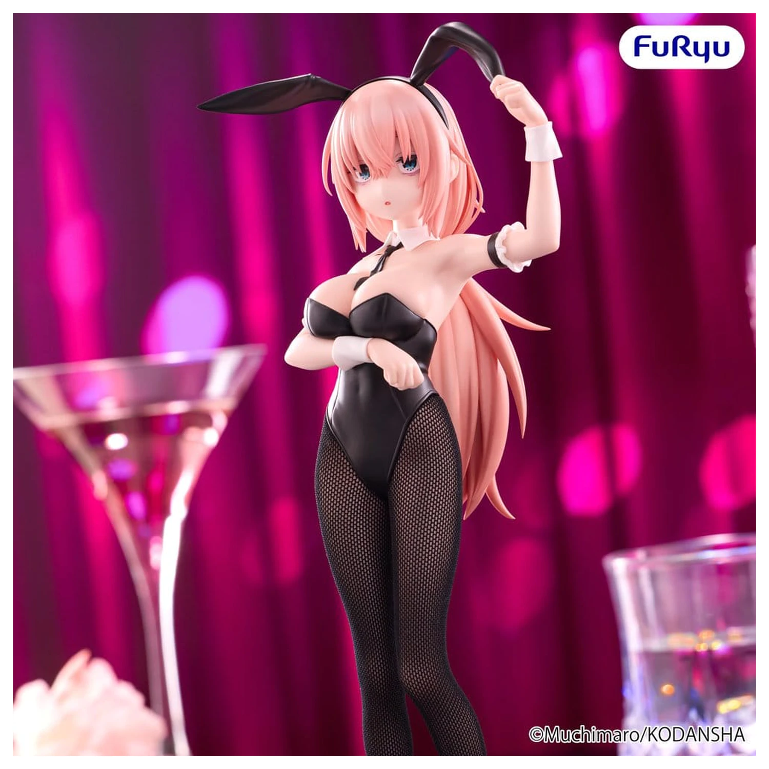 Es gibt auch ein Loch in der Studentenorganisation! BiCute Bunnies PVC Figur Komaro Michinoku 23 cm Produktfoto
