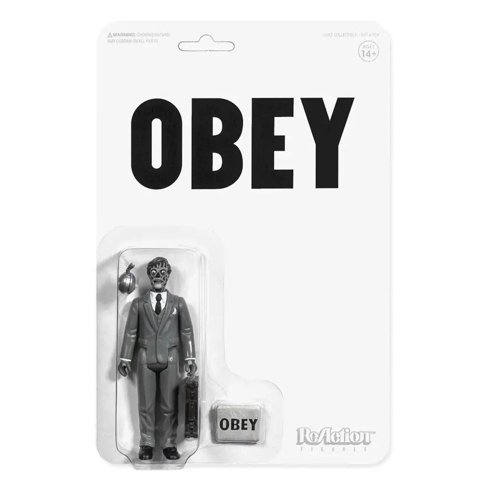 Sie leben ReAction Actionfigur Male Ghoul (Black & White) 10 cm Produktfoto
